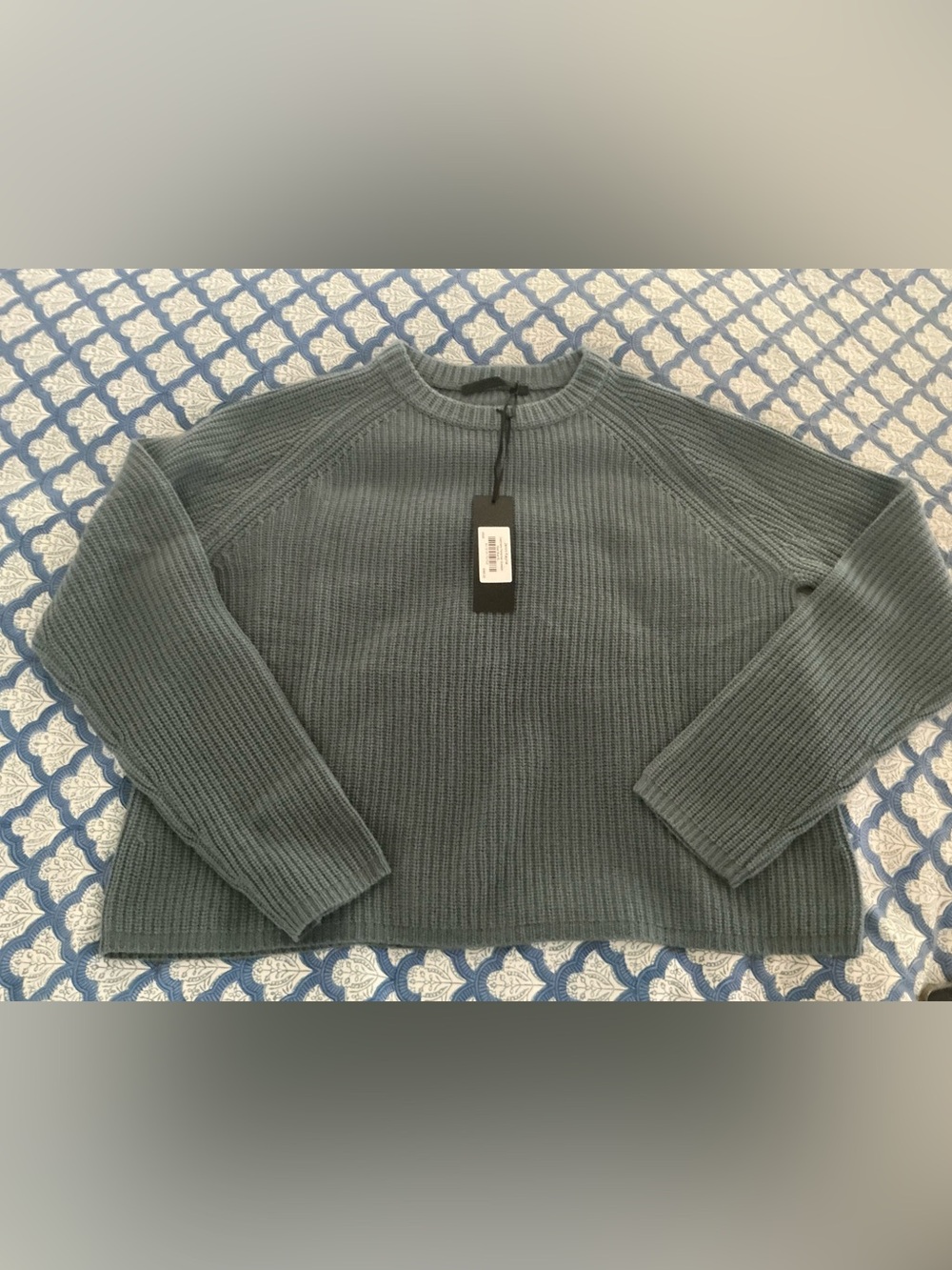 NWT Jenni Kayne fisherman cashmere sweater sz XL